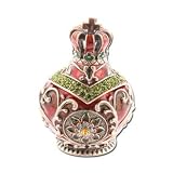 Crown Bottle Jeweled Trinket Box