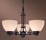 Review Minka-Lavery  / Minka Lavery Lights 1863-66 Mini 3LT Chandelier - Black Iconic Contemporary Indoor Lighting