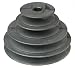 Tools & Hardware : Chicago Die Casting 1/2Bore V-Groove 4Step Pulley 141 1/2
