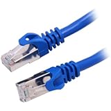 Rosewill 3-Feet Cat 6A Blue Color Screened Shielded Twist Pairing Enhanced 550MHz Network Ethernet Cables (RCNC-12010)
