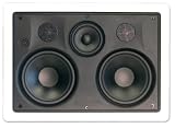 Pure Resonance Audio PRS-CC555 In Wall Center Channel Speaker 150W 3" Mid Range Dual Tweeters Single Speaker