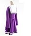 Koveinc Cosplay Costume for No Game No Life Shiro Costume,Purple,Female-Medium