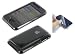 Apple iPhone 3G Premium Polycarbonate Smoke Translucent Snap-On Case Cover + Screen Protector Shield (NOT Compatible with 1st Generation iPhone)