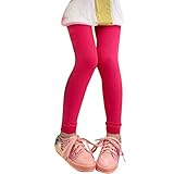 Plus Nao(プラスナオ) 子供用裏起毛レギンスパンツ・スパッツ・ボトム・ユニセックス・男児・女児 3-5才 青