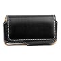 Brand New Universal Horizontal Slim Eva Pouch Leather Case With Belt Clip Of LG LX-550, CU500, VX-8700, Motorola RAZR V3, V3c, V3m, V3i, Samsung A900, T809, D807, A990, T629, SCH-U740, Sanyo 6600
