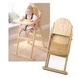 Wooden Folding Highchair