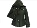Jones New York Hooded Coat Black Small