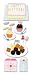 Jolees A Touch Of Jolees Dimensional Stickers, Birthday Party