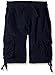 Southpole Big Boys Jogger Shorts with Cargo Pockets in Basic Solid Colors