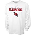 adidas Atlanta Hawks White True Long Sleeve T-shirt
