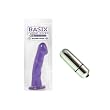Pipedream Products Basix Rubber Works - 6.5 Inch Dong with Suction Cup Purple Adult Sex Toy Kit