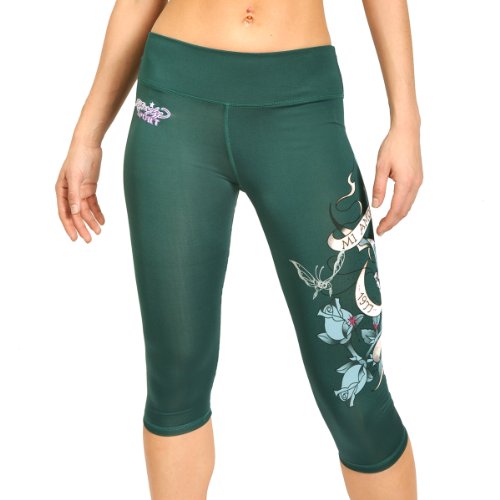 Ed Hardy Women's Fitted Sport Capris Pants