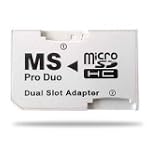 ADAPTADOR SDHC A MS PRO DUO DUAL SLOT...