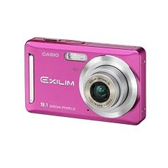 Casio Exilim EX-Z19 PK Digitalkamera (9 Megapixel, 3-fach opt. Zoom, 2,6" Display) pink
