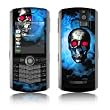 Demon Skull Design VERTICAL CAMERA Original Pearl 8110/ Pearl 8100 Cell Phone Protective Skin Decal Sticker