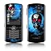 Demon Skull Design VERTICAL CAMERA Original Pearl 8110/ Pearl 8100 Cell Phone Protective Skin Decal Sticker