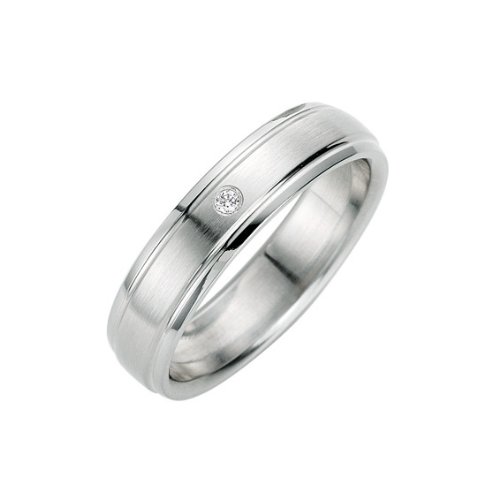 bruno banani Edelstahlring mit Zirkonia 44/87121 W 52 Preisvergleich