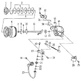 �_�C��(Daiwa) REVROS 2506 �p�[�c:���[���[�{�[���x�A�����O(CRBB)(���iNo.020) 10E:138