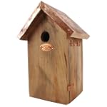 Esschert Design Chickadee Bird House - Antique Wash with Copper Roof $29.99