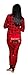 Sleepyheads - Bear Cheeks Lazy One Adult Red & Black Plaid Flapjacks (Lrg)