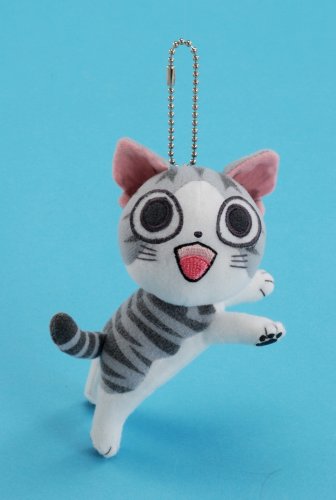 Cover image : チーズスイートホーム ぬいぐるみキーチェーン「猫、ついてくる。」笑顔