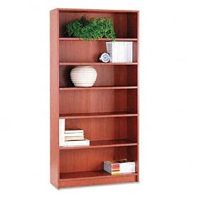 6 Shelf Bookcase - Henna Cherry