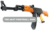 Rap4 T68 AK47 Paintball Marker Gun - Metal & Wood
