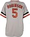 Brooks Robinson Baltimore Orioles Autographed Throwback Jersey with HOF 83 Inscription