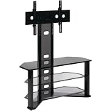 New Z-LINE DESIGNS ZL541-44MU MADRID TV STAND WITH INTEGRATED FLAT PANEL MOUNT