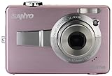 Sanyo E760 7.1MP Digital Camera with 3x Optical Zoom (Pink)