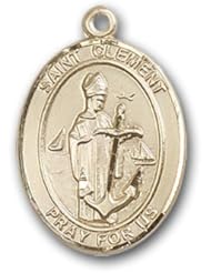 12K Gold-Filled St. Clement Medal