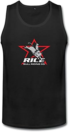 Tank Tops Rice Bull Riding Man Fitness XL