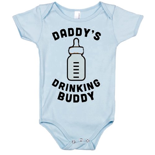 Daddy's Drinking Buddy Baby Clothing Romper Body Suit