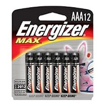 Energizer(R) Max(R) AAA Alkaline Batteries, Pack Of 12