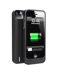 uNu Power DX External Protective Battery Case for iPhone 5s / iPhone 5 - MFI Apple Certified (Matte Black, Fits All Models iPhone 5S & iPhone 5)