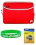 Acer Aspire One AOA150 8.9-Inch Netbook Compatible Neorpene Sleeve Case and 8 GB Micro SDHC Memord Card