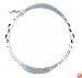 Bracelet - B149 - Bangle Style - Engraved with ~ When You Saw Only One Set of Footprints, It Was Then That I Carried You... and footprints + Feet Charm ~ Silver Tone Metal