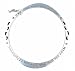 Bracelet - B149 - Bangle Style - Engraved with ~ When You Saw Only One Set of Footprints, It Was Then That I Carried You... and footprints + Feet Charm ~ Silver Tone Metal