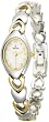 Bulova Women's 98V02 White Patterned Bracelet Watch from Bulova