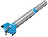 Uxcell a13092600ux0089 17mm Diameter Woodworking Hinge Boring Drill Bit, Silver Tone Blue [並行輸入品]