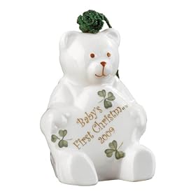 Belleek 4-Inch Baby's First Christmas Ornament
