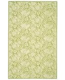 Martha Stewart Fleur Tufted Area Rug in Bud, 4' Round
