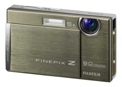 Fujifilm Finepix Z100fd 8MP Digital Camera with 5x Optical Image Stabilized Zoom (Silver) image