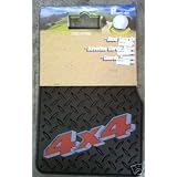 4 X 4 Splash Guards Mudflaps Mudguards Truck Auto Suv by Plasticolor