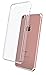 iPhone 8 Case Clear, iPhone 7 Case, Bomea Apple iPhone 8 7 Hard Case Slim Protective Shell Bumper Cover TPU Trim with Transparent Scratch Resistant Hard Back Cover