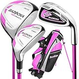 Tour Edge GeoMax Jr 4x1 Pink Golf Set for Kids age 5-8 yrs