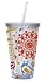 Floral Spice Insulated Cup w/ Straw