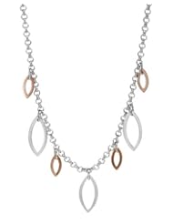 Sterling Silver Women Necklace. Total Item weight 11.3 g.