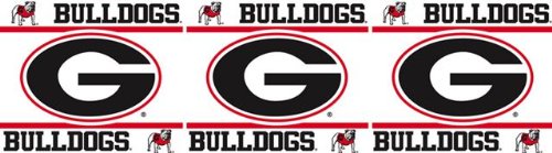 Georgia Bulldogs UGA Kids Wallpaper Border