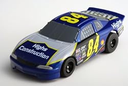 AFX HO STOCKER BLUE #84 SLOT CAR MEGA G